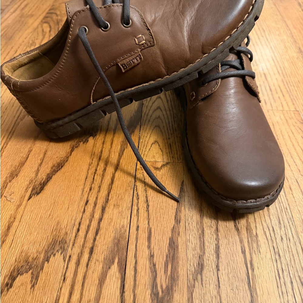 Born Men's Soledad Dark Brown Leather Oxfords Sz 11 NWOT
